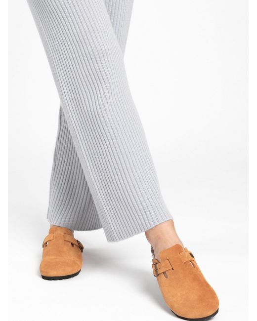 Bayton White Clogs