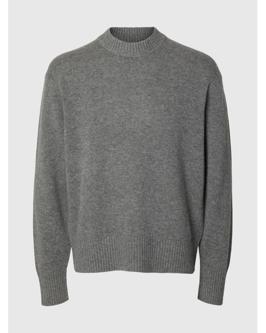 SELECTED Pullover in Gray für Herren