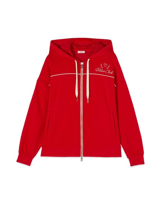 Oltre Red Pullover