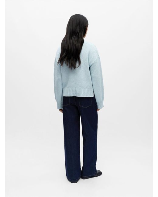 Object Blue Pullover Objsima