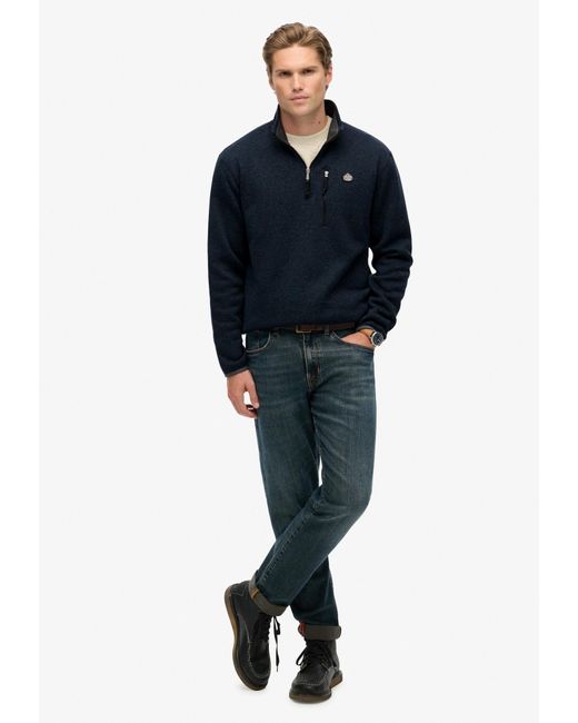 Superdry & Co Pullover Storm in Blue für Herren