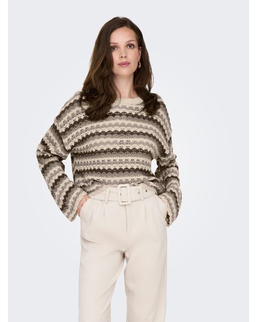 ONLY Multicolor Pullover 'Onlasa'