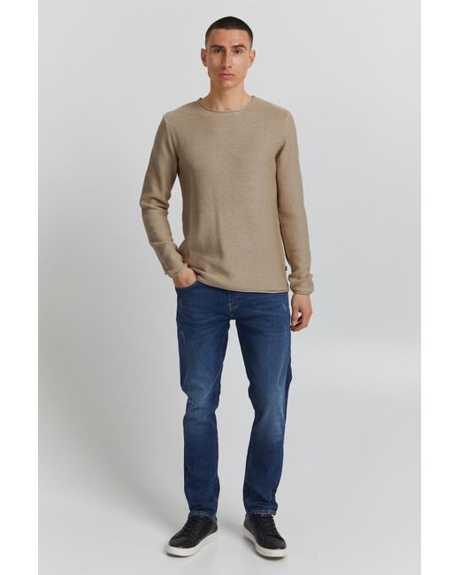 Solid Pullover in Brown für Herren