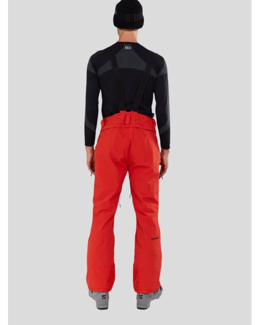 Fundango Lange Skihose Teak in Red für Herren