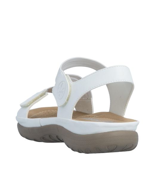 Rieker White Sandale