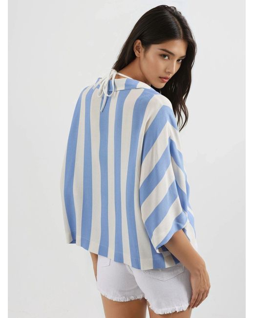 Busem Blue Bluse