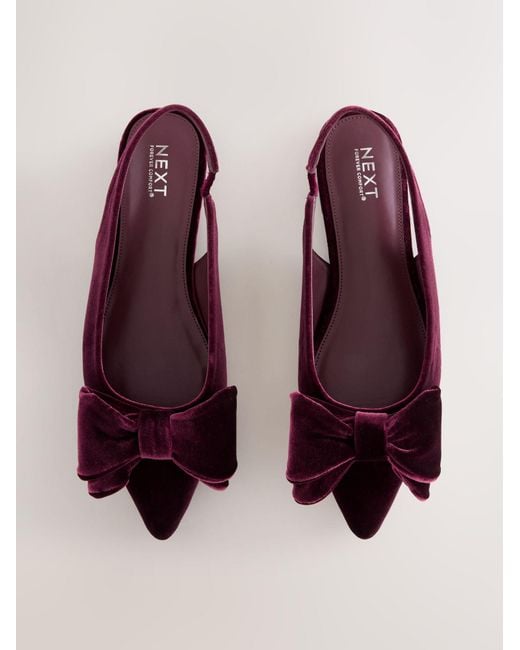Next Purple Slingpumps