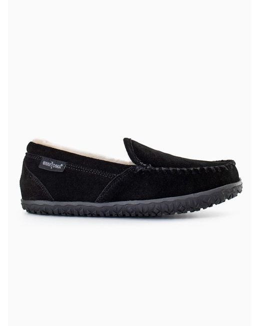 Minnetonka Black Mokassin Tempe