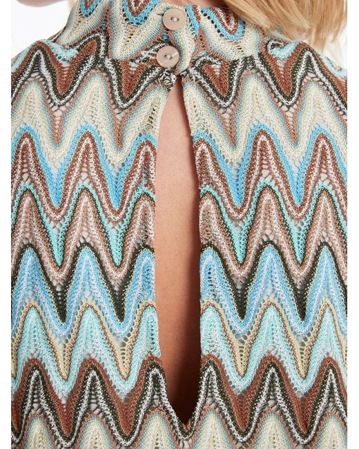 Ana Alcazar Blue Kleid Zefina