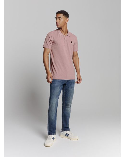 No Excess Poloshirt in Pink für Herren
