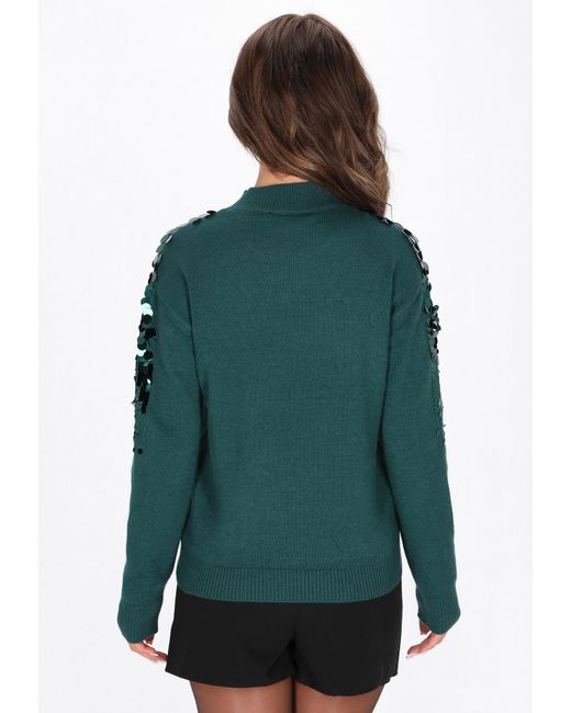 faina Green Pullover