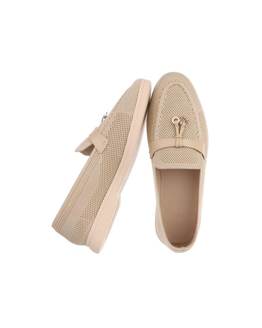 Ital-Design Natural Slipper