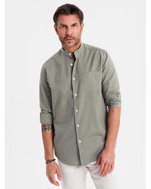 Ombre Hemd in Gray für Herren