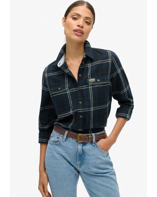 Superdry Blue Bluse