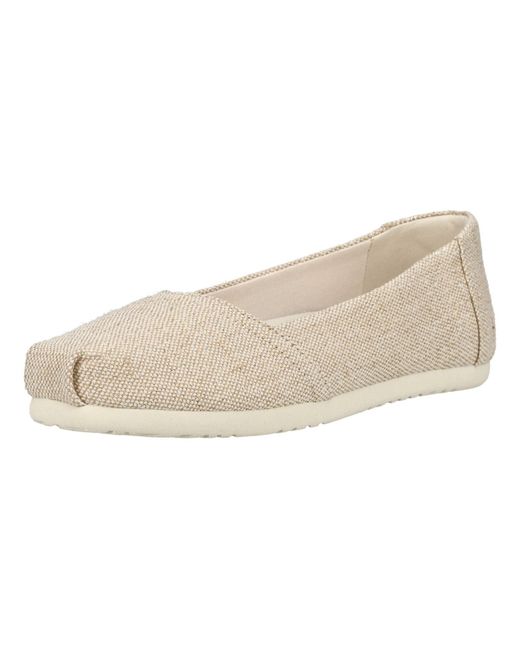 TOMS Natural Ballerinas Textil Ballerina
