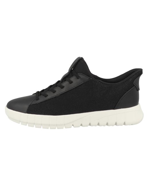 Geox Black Sneaker Flextride Plus