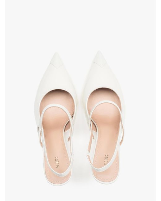 ESTRO White Pumps 1693-98
