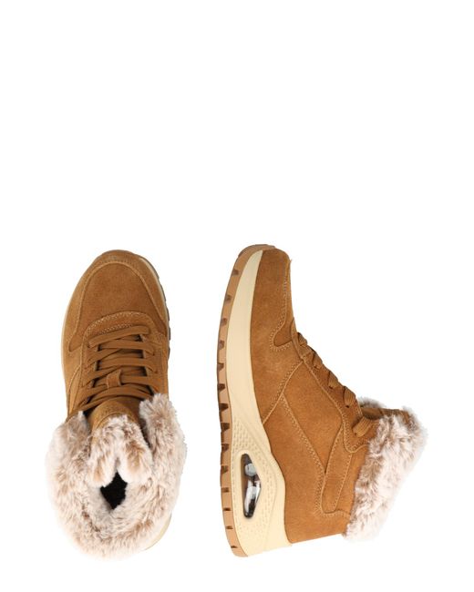 Skechers Natural Schnürstiefelette