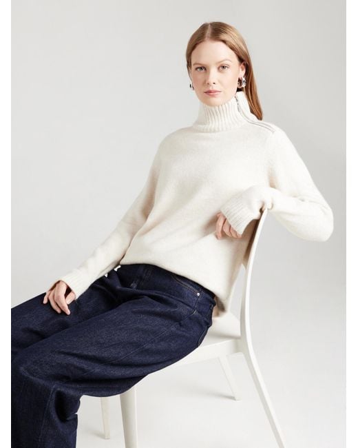 Monari White Pullover