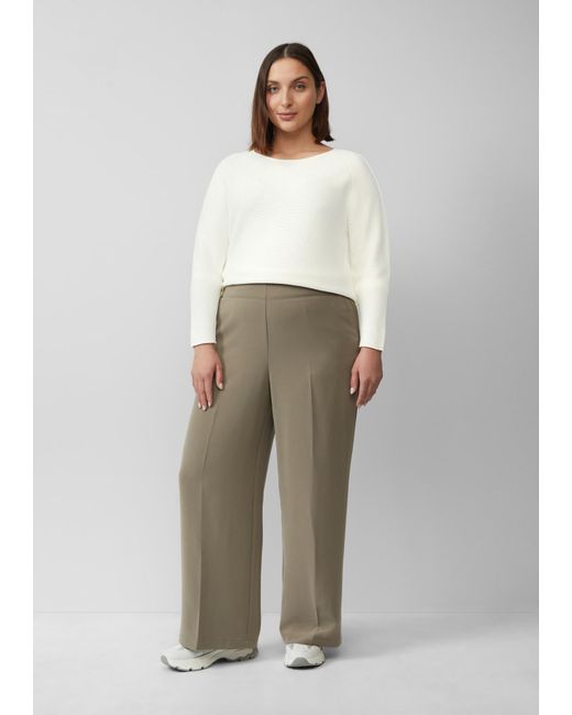 s.Oliver CURVE White Pullover