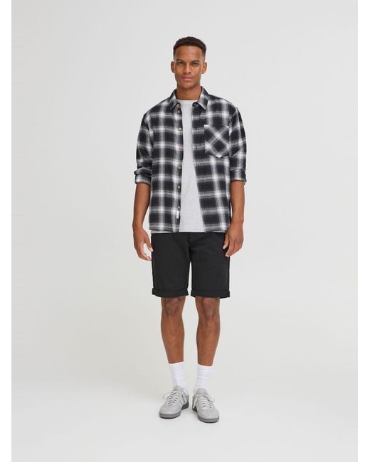 Solid Chinoshorts Montijo in Black für Herren