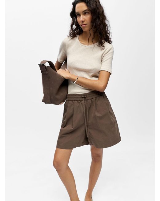 Object Brown Shorts Objberta