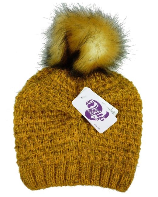 Kumixi Yellow Mütze Set: Mütze & Loop Schal