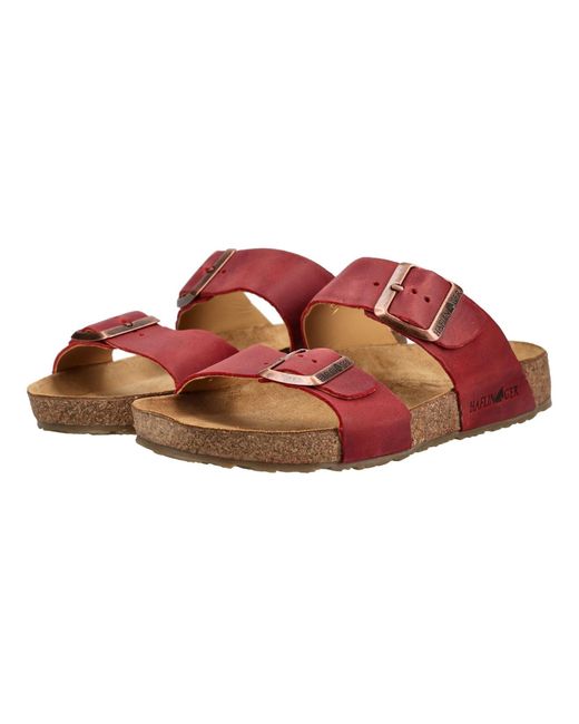 Haflinger Red Pantolette
