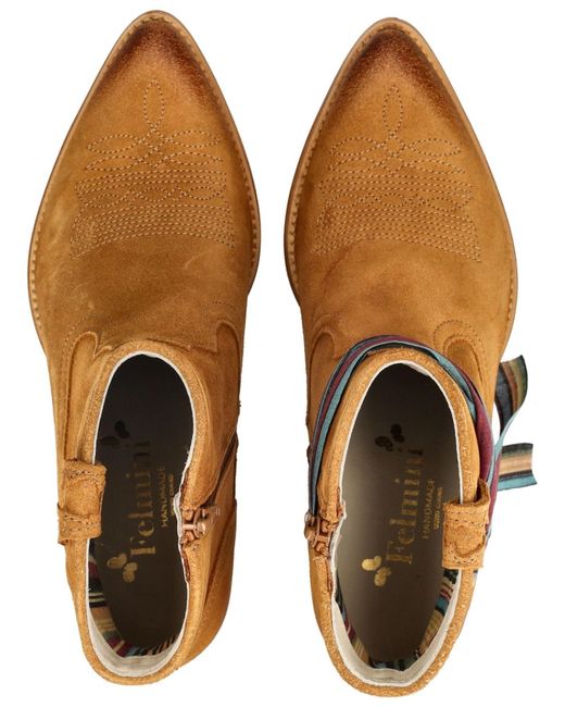 Felmini Brown Ankle Boots