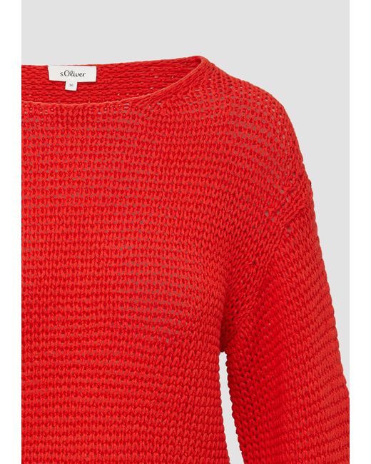 S.oliver Red Pullover