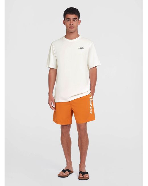 O'neill Sportswear Oneill Badeshorts Cali 16 in Orange für Herren