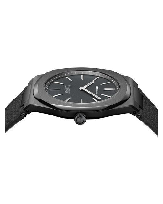 D1 Milano Analoguhr in Black für Herren