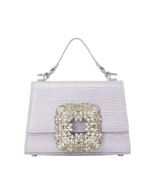 faina White Handtasche