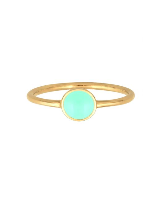 Elli Jewelry Blue Ring