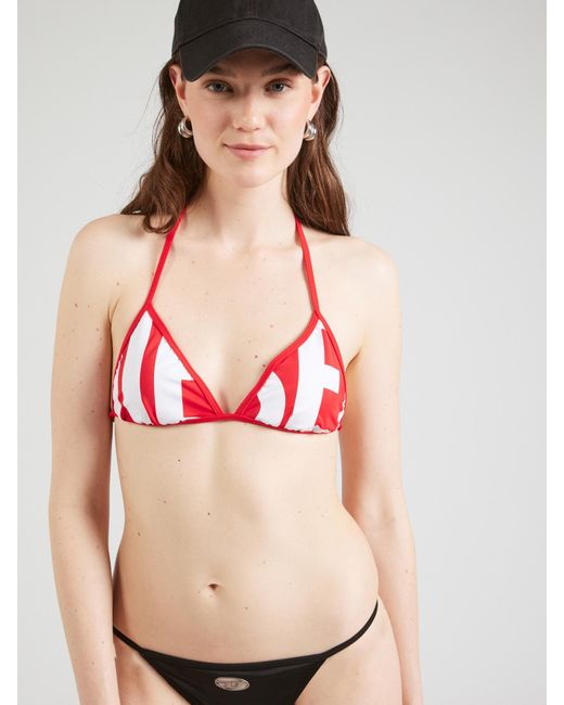 DIESEL Red Bikinitop Bfb-Sees-A