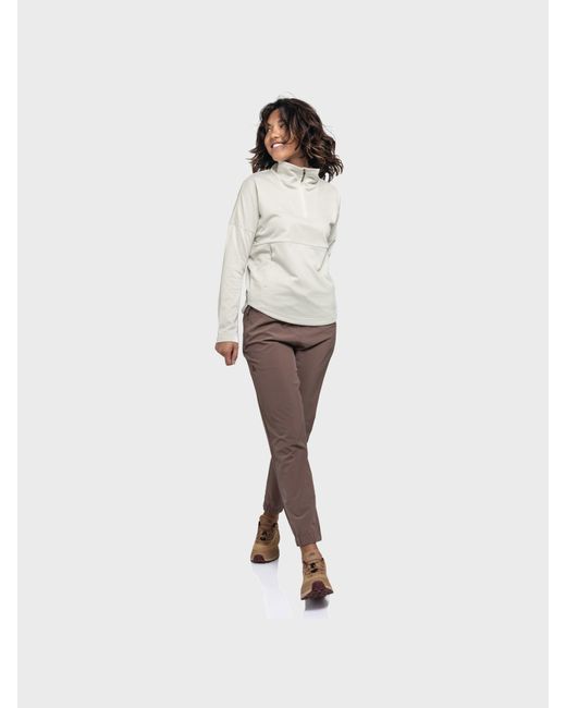 Schoeffel Gray Fleecepullover Urban Circ Fleece Style Baguio Wms