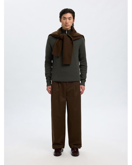 SELECTED Pullover Slhdane in Green für Herren