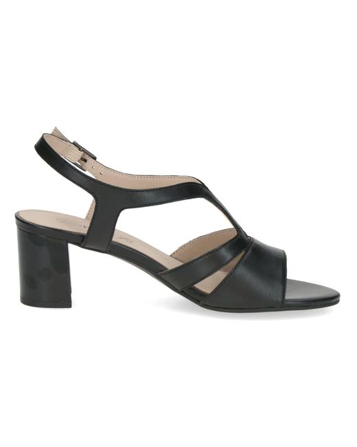 Caprice Black Sandale