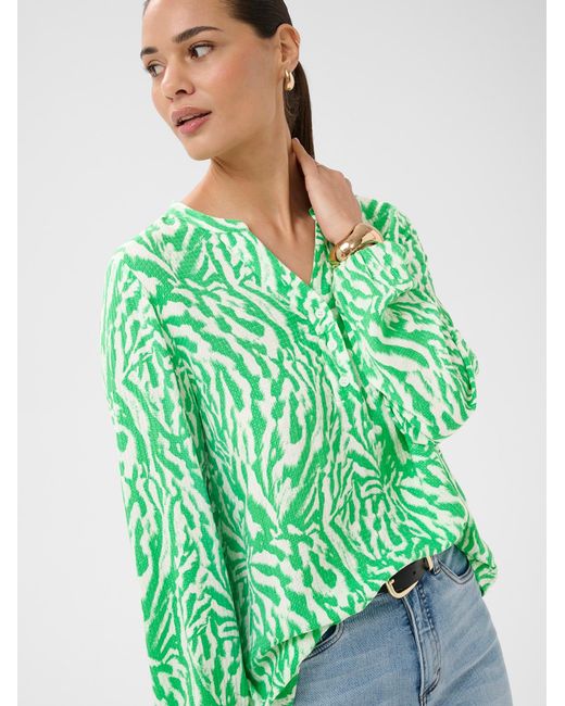 Kaffe Green Bluse Mathilde