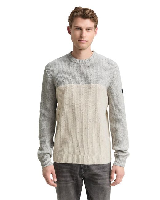 Tom Tailor Pullover in White für Herren