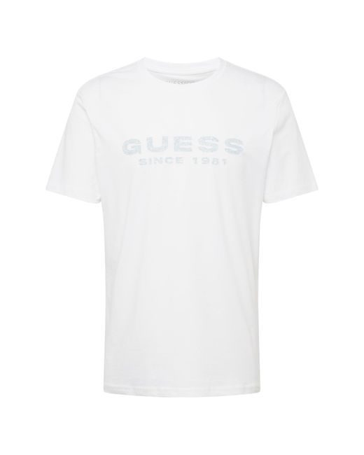 Guess T-shirt in White für Herren