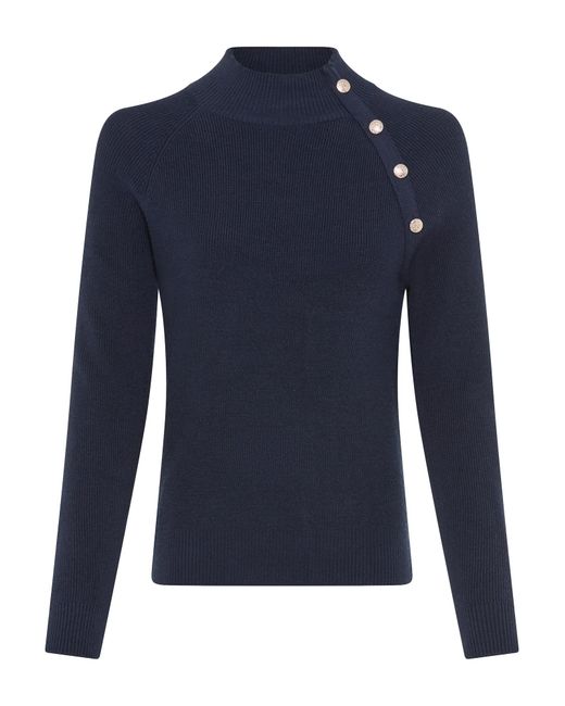 Laura Scott Blue Pullover