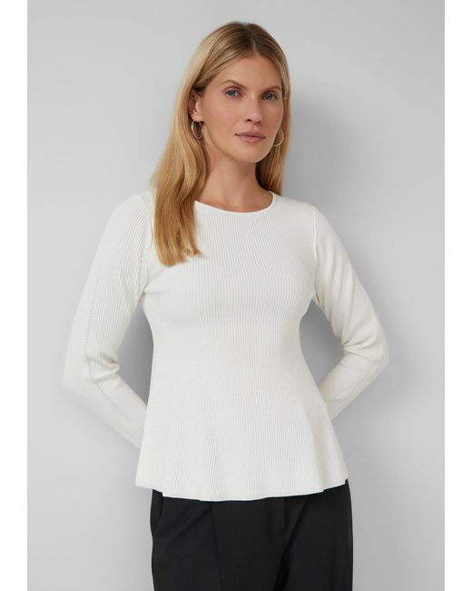 S.oliver White Oliver Label Pullover