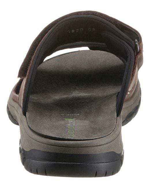 Waldläufer Pantolette in Black für Herren
