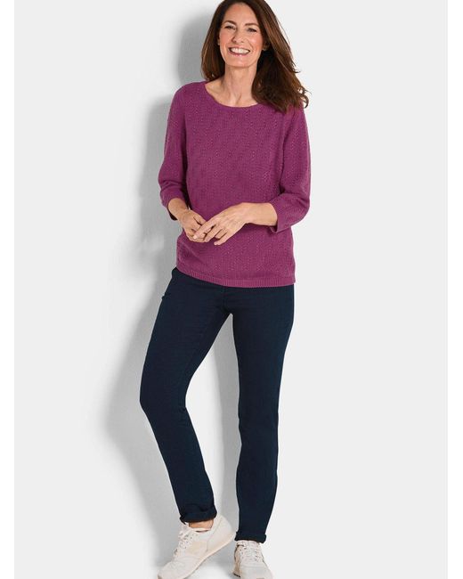 Goldner Purple Pullover