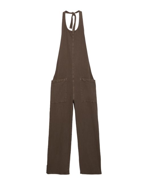 Pull&Bear Brown Jumpsuit