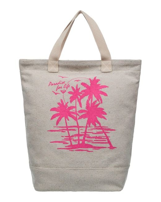 Roxy Pink Rucksack Drink The Wave
