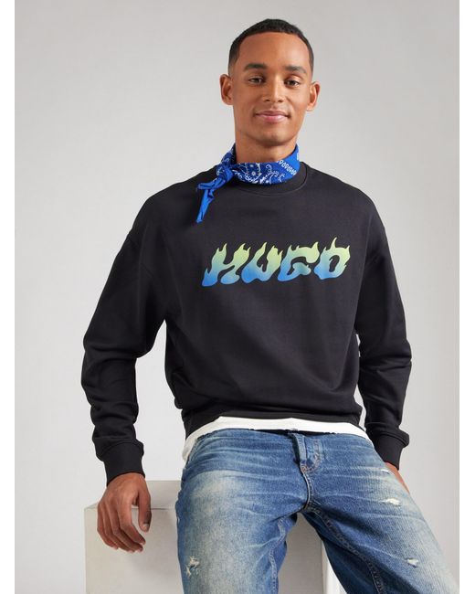 HUGO Sweatshirt Nifterix in Blue für Herren