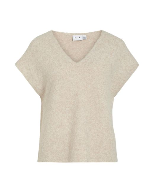 Vila White Pullunder