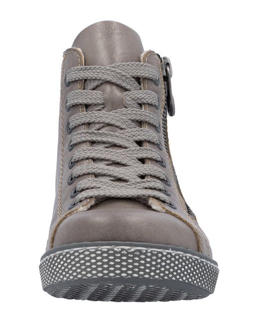 Rieker Gray Schnürstiefelette